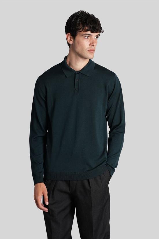 25FW 로베르토 콜리나 긴팔 셔츠 427347 253M01004 GREEN