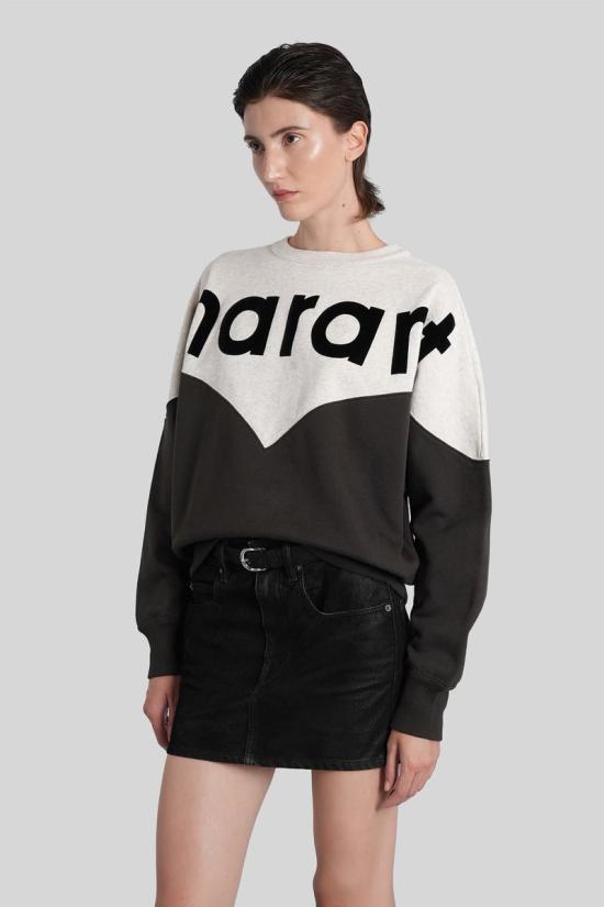 25FW 이자벨마랑에뚜왈 스웨터 424786 SW0006FA A1M08E Black - ISABEL MARANT ETOILE