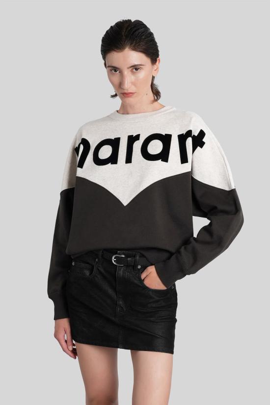 25FW 이자벨마랑에뚜왈 스웨터 424786 SW0006FA A1M08E Black