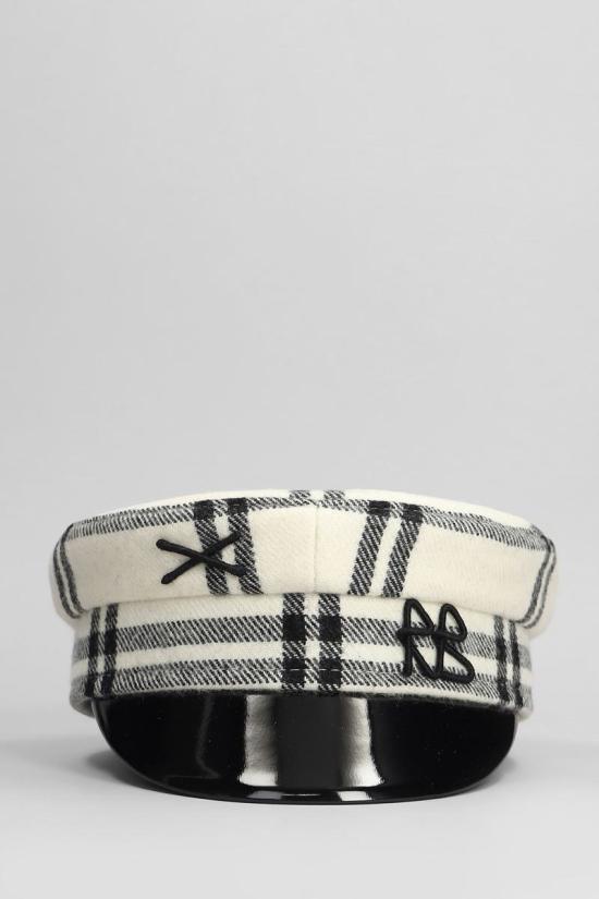 25FW 루슬란바진스키 베레모 423037 KPC040 033WP WRB WHITE