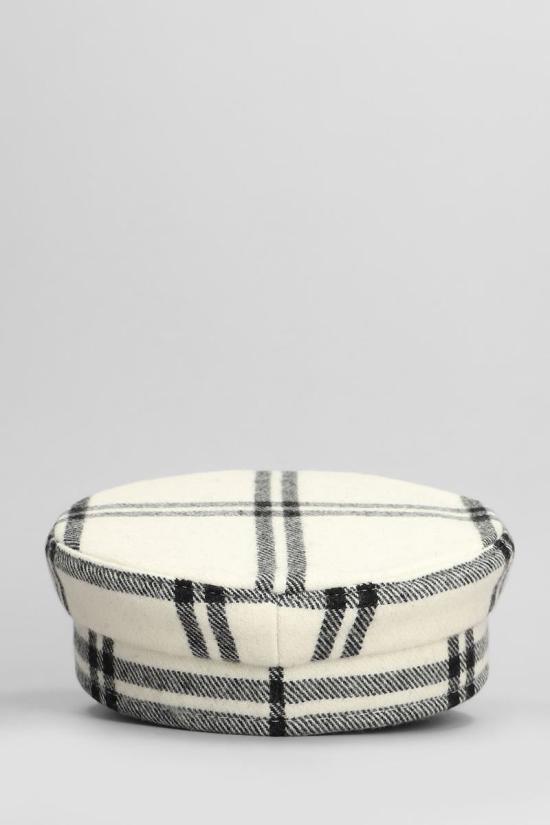 25FW 루슬란바진스키 베레모 423037 KPC040 033WP WRB WHITE - RUSLAN BAGINSKIY