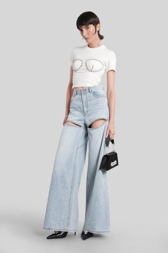 25FW 아레아 데님 팬츠 424161 0000P02213 BLUE - AREA