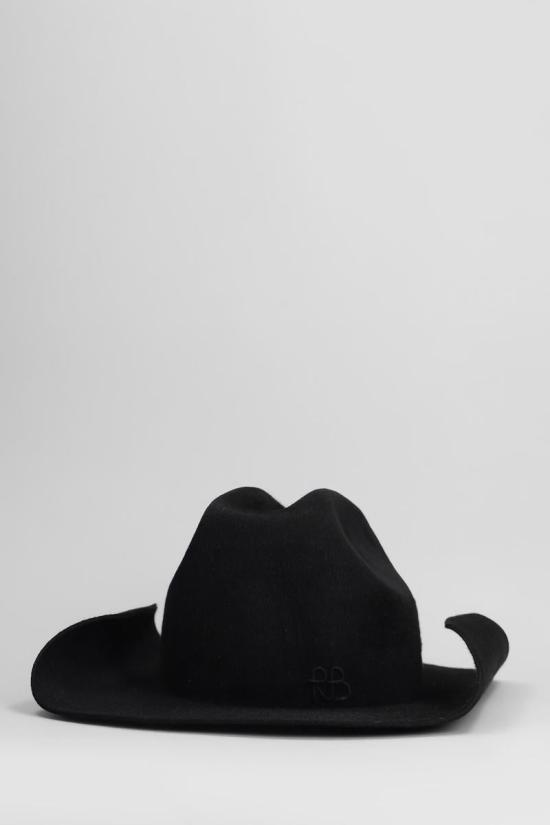 25FW 루슬란바진스키 버킷햇 423023 CWB033F WRB Black - RUSLAN BAGINSKIY