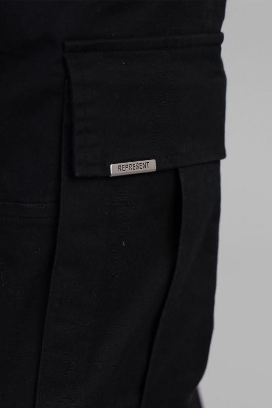 25FW 리프레젠트 숏팬츠 422412 MLM51488 Black - REPRESENT