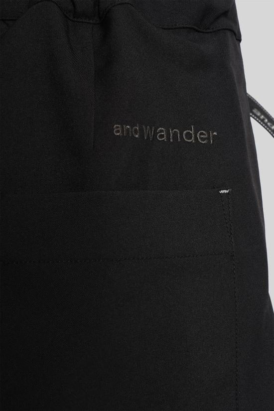 25FW 앤드원더 숏팬츠 428781 5745282105 Black - AND WANDER