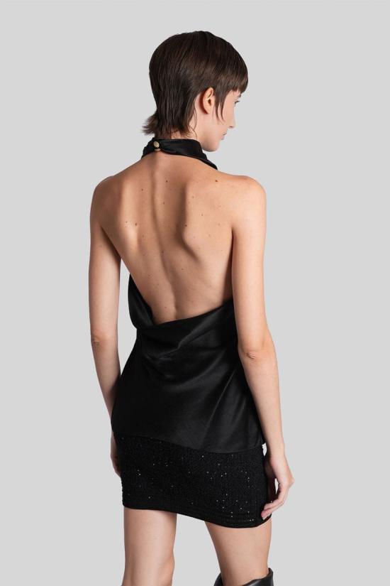 25FW 발망 숏 원피스 428159 FF1AE165SE94 Black - BALMAIN