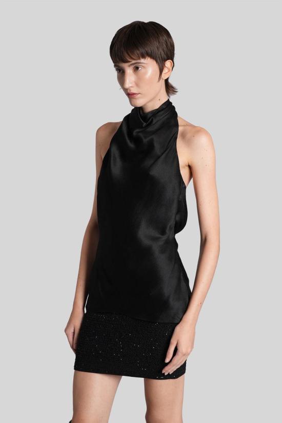 25FW 발망 숏 원피스 428159 FF1AE165SE94 Black - BALMAIN