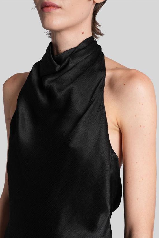 25FW 발망 숏 원피스 428159 FF1AE165SE94 Black - BALMAIN