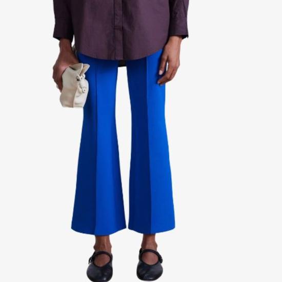  어피스 어파트 데님 팬츠 Apiece Apart Rene 풀온  블랙/딥 에스프레소/데저트 팜 - APIECE APART