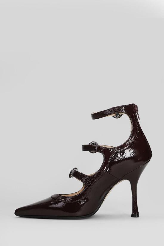 25FW 안나에프 힐/펌프스 428878 1900 Red - ANNA F.