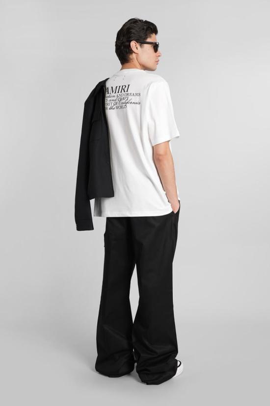 25FW 아미리 반팔 티셔츠 423479 AMJYTE1198 WHITE - AMIRI