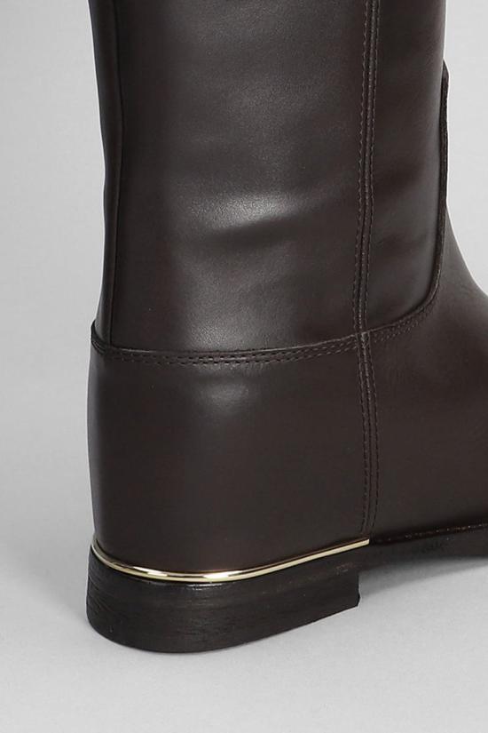 25FW 비아로마 부츠 423836 3604 Brown - VIA ROMA