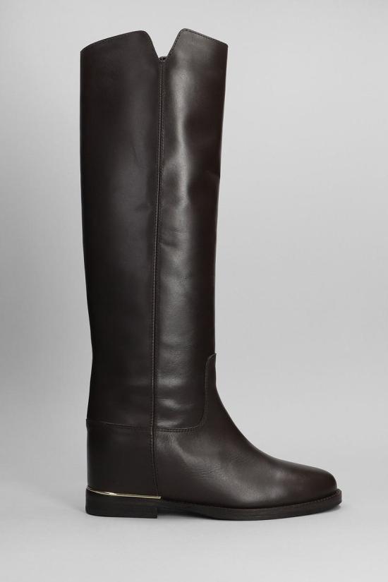 25FW 비아로마 부츠 423836 3604 Brown