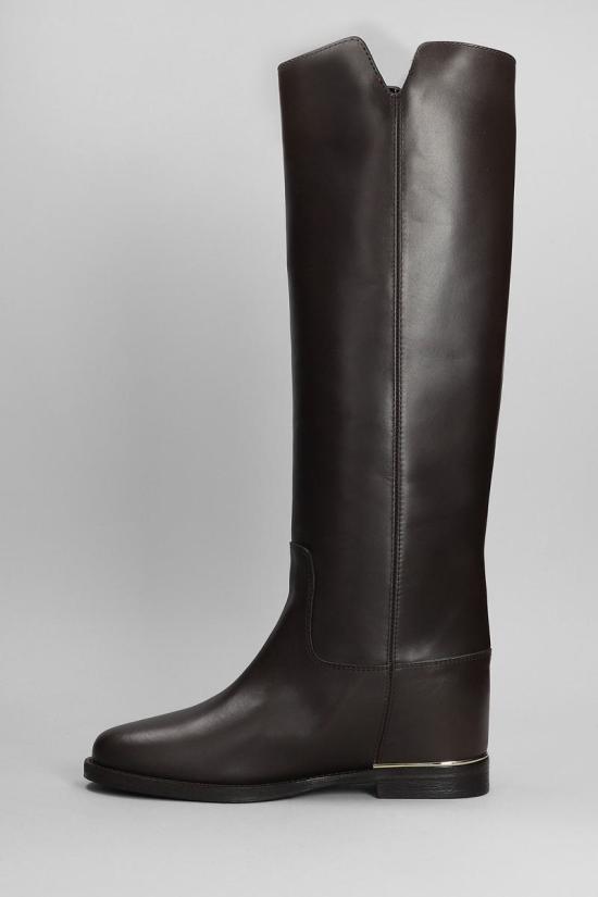 25FW 비아로마 부츠 423836 3604 Brown - VIA ROMA