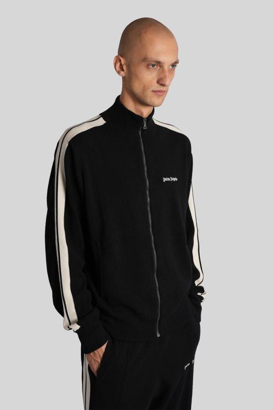 25FW 팜앤젤스 스웨터 428151 PMHA063F25KNI001 Black - PALM ANGELS