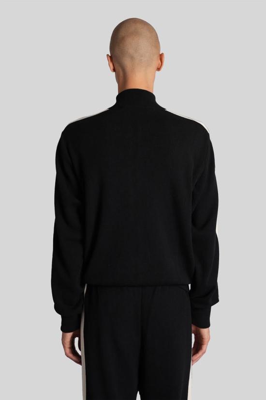 25FW 팜앤젤스 스웨터 428151 PMHA063F25KNI001 Black - PALM ANGELS