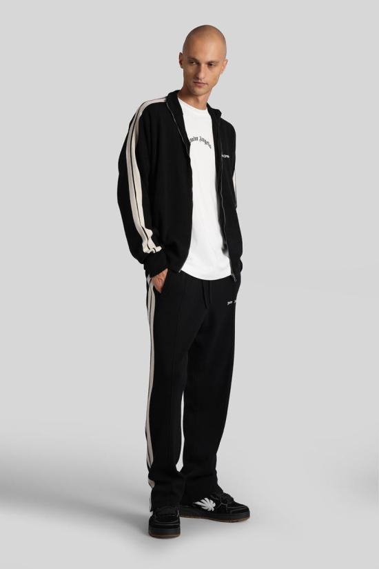 25FW 팜앤젤스 스웨터 428151 PMHA063F25KNI001 Black - PALM ANGELS