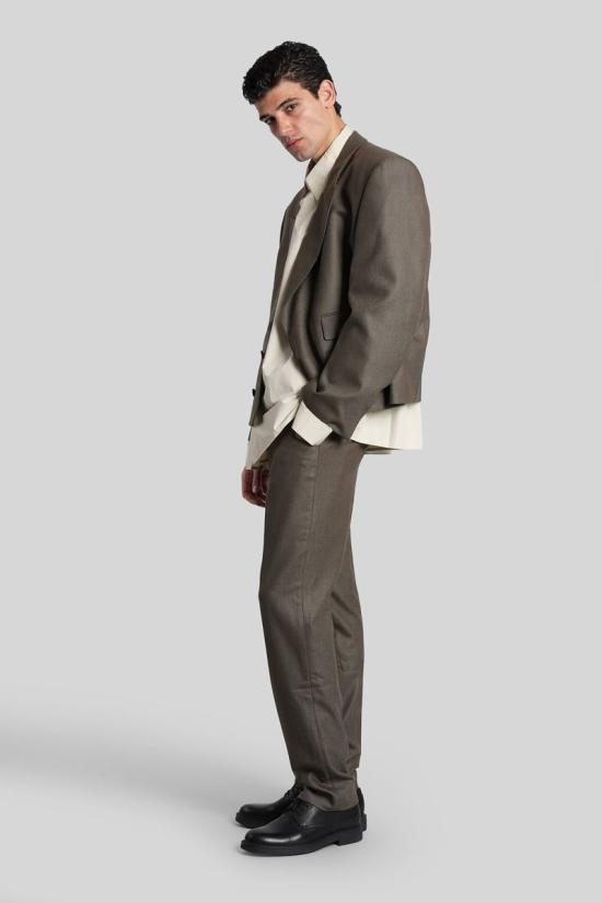 25FW 엔타이어 스튜디오 숏팬츠 425882 ESU W25 3014 GREEN - ENTIRE STUDIOS