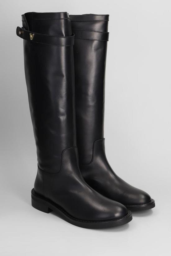 25FW 비아로마 부츠 423848 4408 Black - VIA ROMA