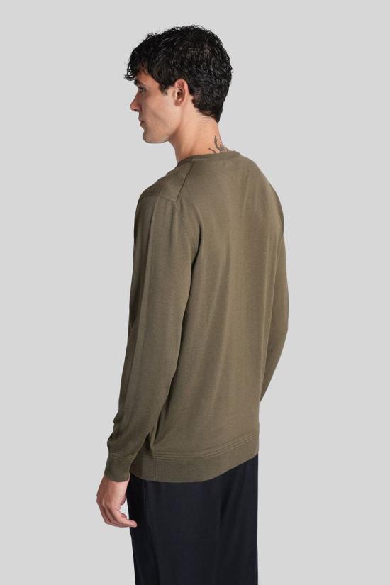 25FW 바레나 스웨터 425957 KNU40000429 GREEN - BARENA