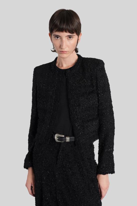 25FW 이로 자켓 424255 WP07SAFIRA Black