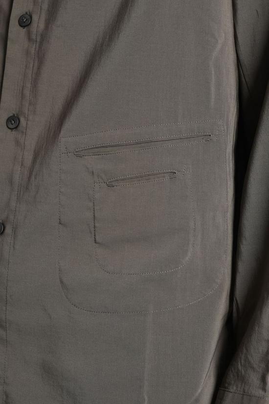 25FW 지기 첸 긴팔 셔츠 429033 0M2530702 GREY - ZIGGY CHEN