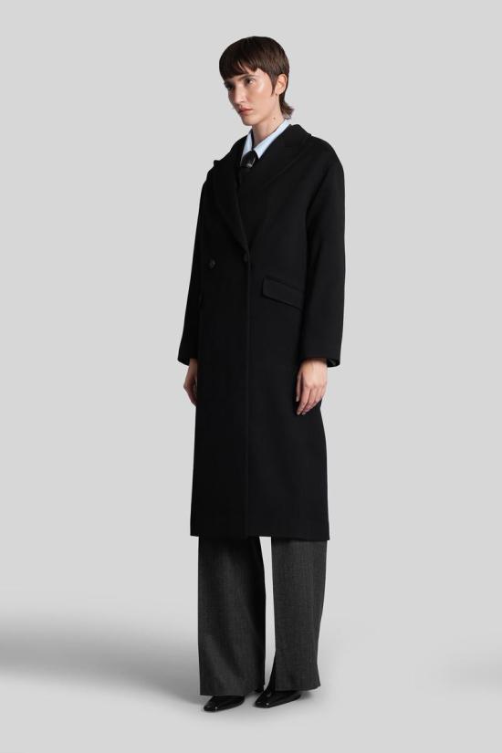 25FW 딸리아토레 코트 425695 350001UPER013 Black - TAGLIATORE