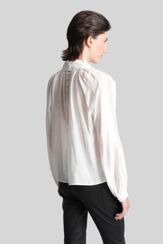 25FW 이로 블라우스 424261 WM16NAHAE WHITE - IRO