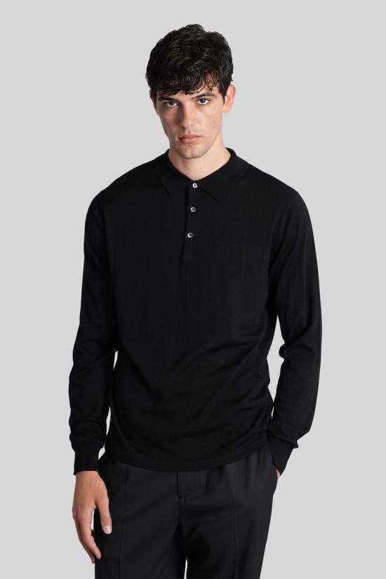 25FW 아스페시 긴팔 셔츠 427256 M197V108 Black