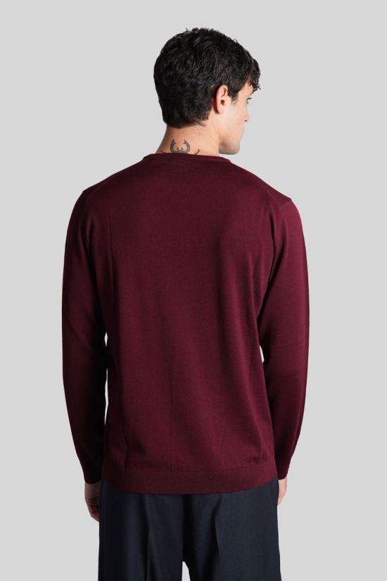 25FW 로베르토 콜리나 스웨터 427339 253M01001 Red - ROBERTO COLLINA