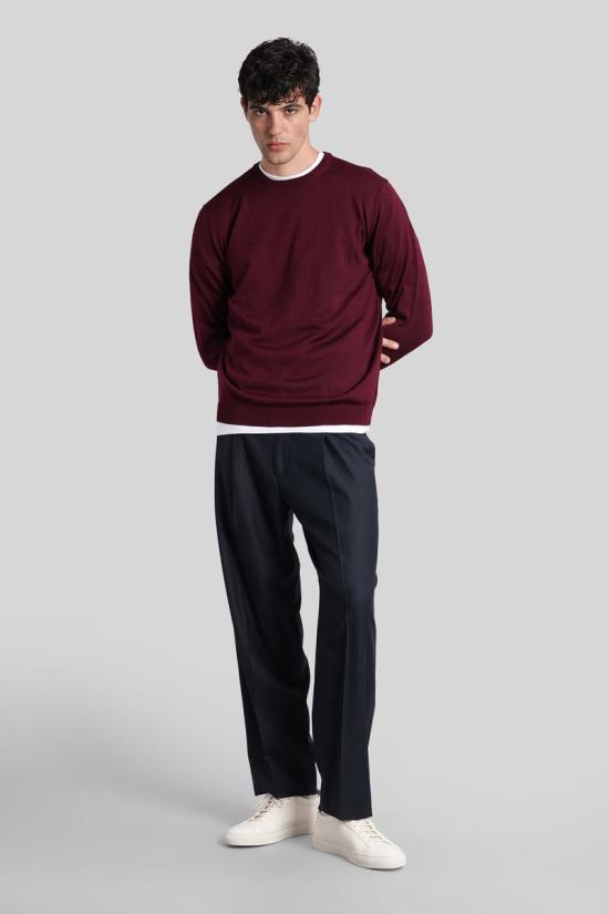 25FW 로베르토 콜리나 스웨터 427339 253M01001 Red - ROBERTO COLLINA