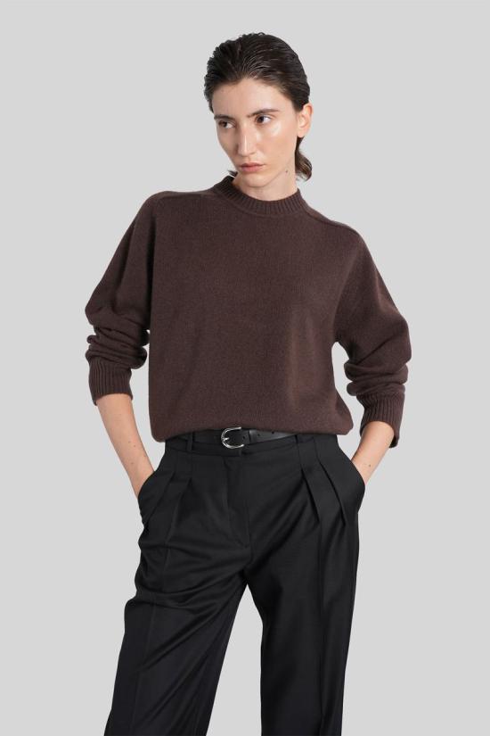 25FW 루루 스튜디오 터틀넥 425562 BALTRA LDS BROWN - LOULOU STUDIO