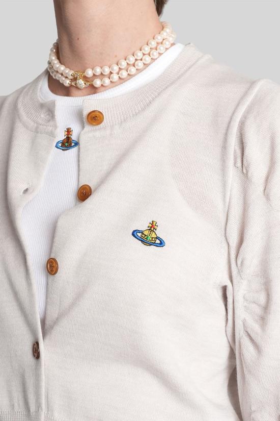 25FW 비비안웨스트우드 가디건 429224 1803005B Y0006 GREY - VIVIENNE WESTWOOD