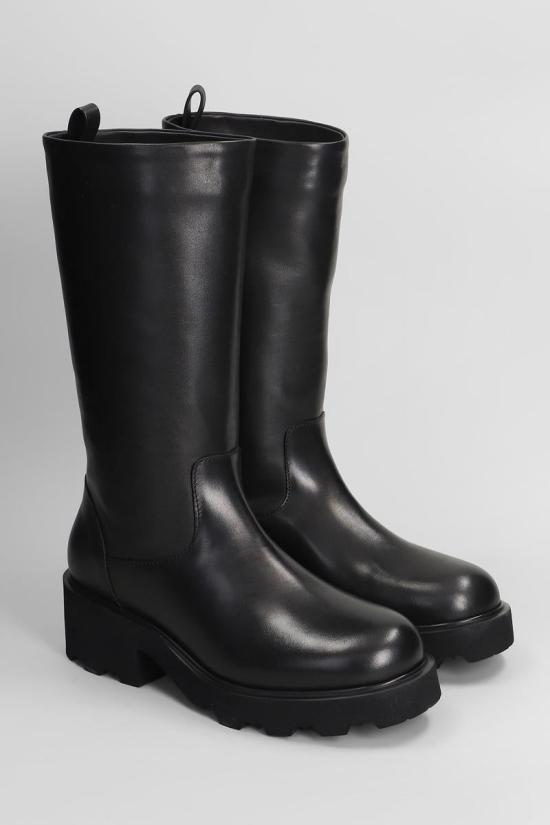 25FW 줄리 디 부츠 425929 IV345 Black - Julie Dee