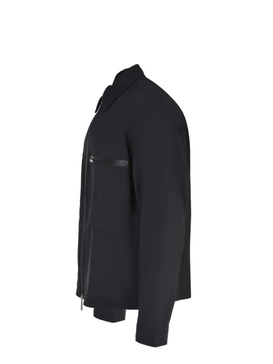 25FW 에르노 테크니컬 컴포트 라미나르 셔츠 자켓 GI00183UL12846S 9300 Black - HERNO