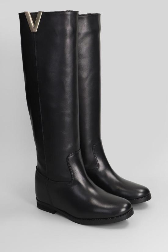 25FW 줄리 디 부츠 424859 IV337 Black - Julie Dee