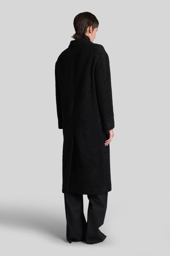 25FW 딸리아토레 코트 428272 A50087U25I351 Black - TAGLIATORE