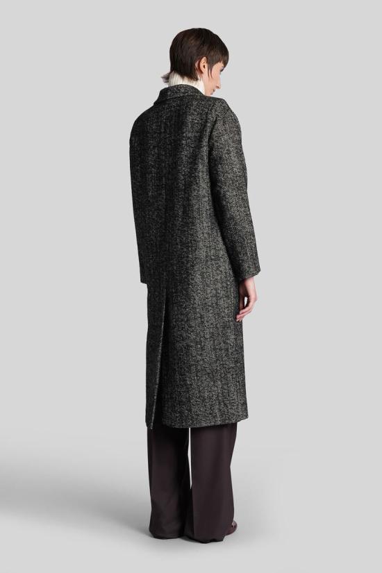 25FW 딸리아토레 코트 428271 340319U25I336 Black - TAGLIATORE