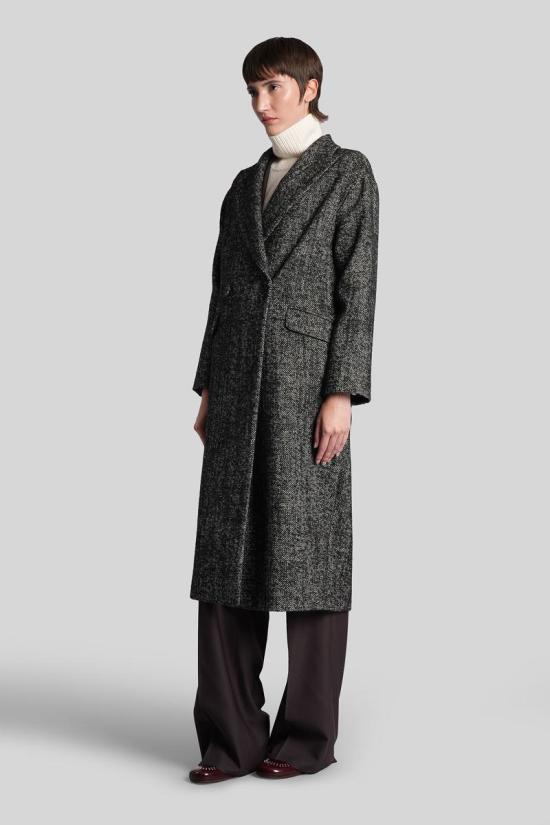 25FW 딸리아토레 코트 428271 340319U25I336 Black - TAGLIATORE