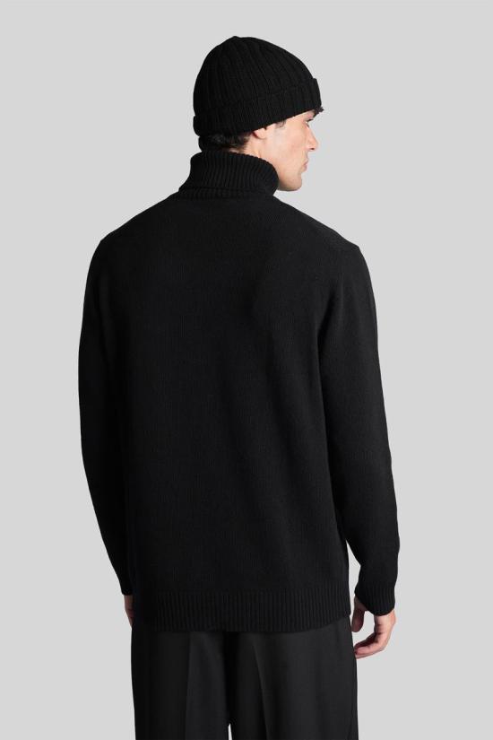 25FW 로베르토 콜리나 터틀넥 427362 253M37003 Black - ROBERTO COLLINA