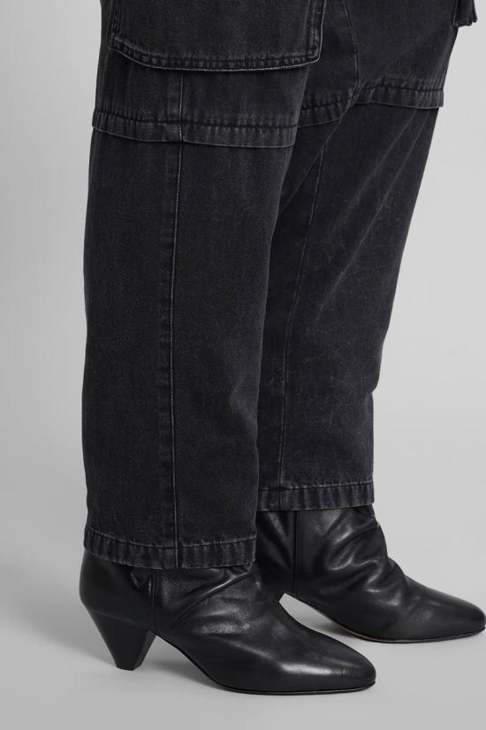 25FW 이자벨마랑에뚜왈 데님 팬츠 424809 PA0558FA B1H04E Black - ISABEL MARANT ETOILE