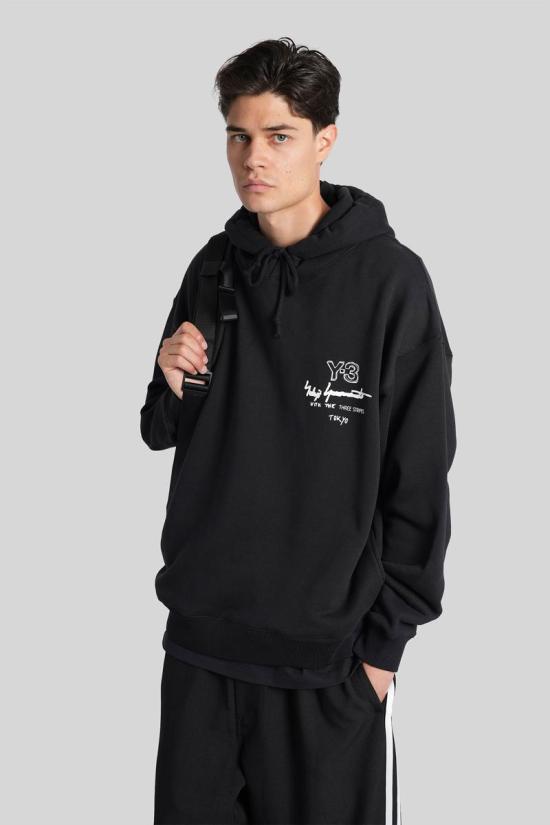 25FW 아디다스 Y3 스웨터 423788 KB2604 Black - ADIDAS Y3