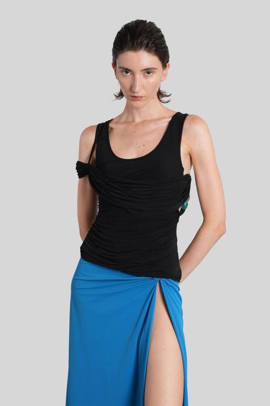 25FW 크리스토퍼에스버 민소매 티셔츠 425661 25021495 Black