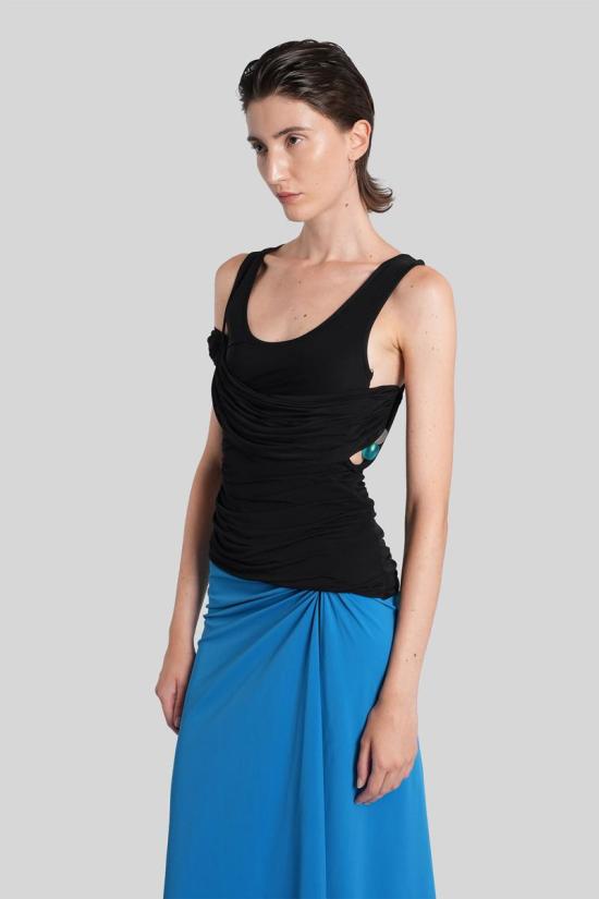 25FW 크리스토퍼에스버 민소매 티셔츠 425661 25021495 Black - CHRISTOPHER ESBER