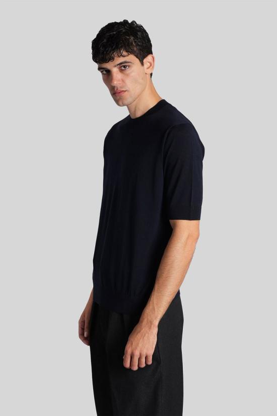 25FW 발렌타인 반팔 티셔츠 427672 B2W067 16W02 BLUE - BALLANTYNE