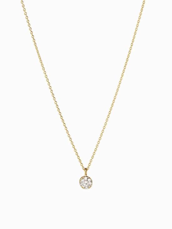 25FW 소피 빌레 브라헤 목걸이/팬던트 Lily Diamant Simple YELLOW GOLD
