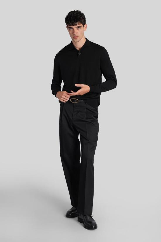 25FW 발렌타인 긴팔 셔츠 427676 B2W239 14WX3 Black - BALLANTYNE