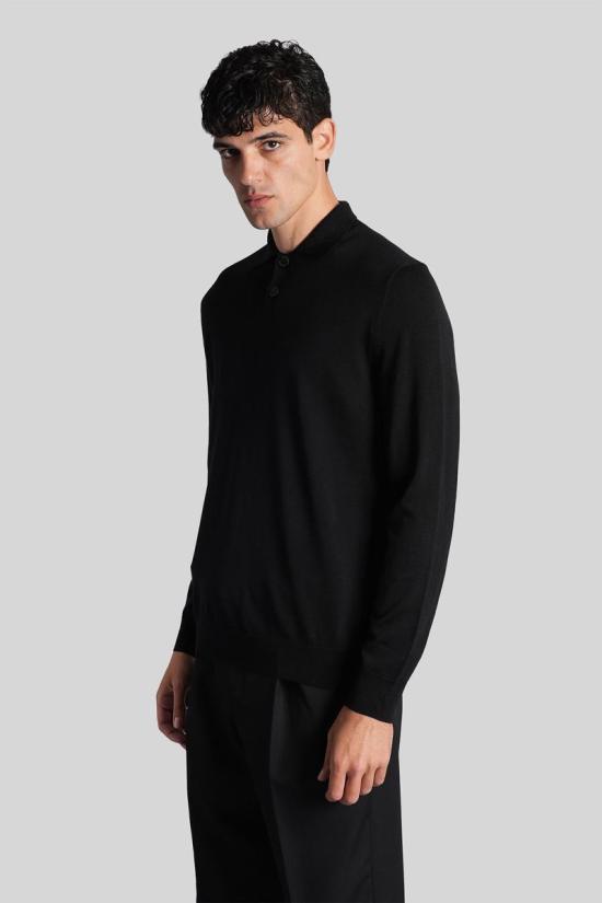 25FW 발렌타인 긴팔 셔츠 427676 B2W239 14WX3 Black - BALLANTYNE