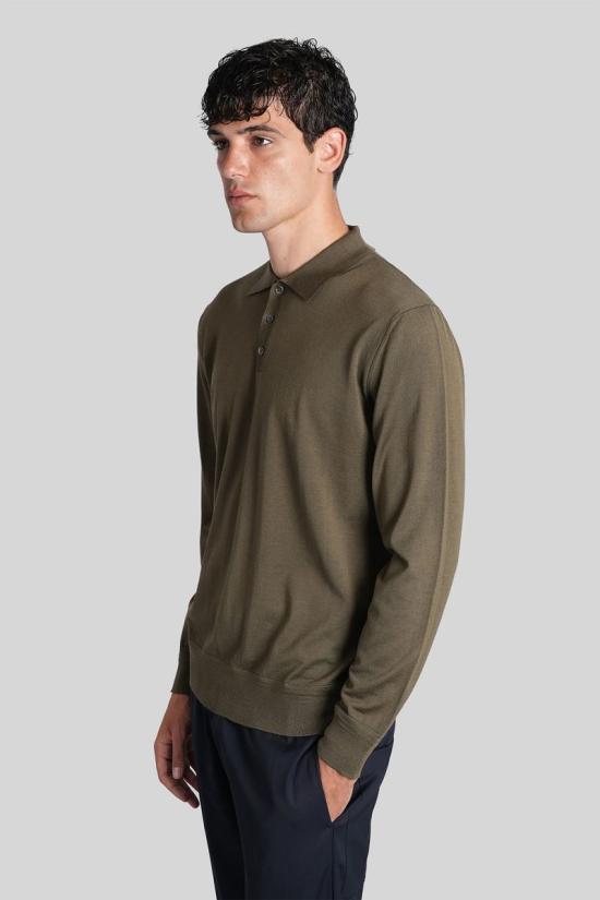 25FW 바레나 긴팔 셔츠 425958 KNU41000429 GREEN - BARENA