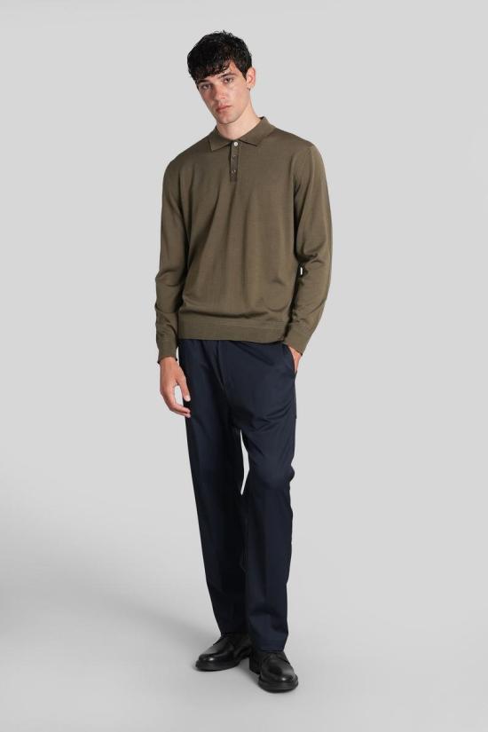 25FW 바레나 긴팔 셔츠 425958 KNU41000429 GREEN - BARENA